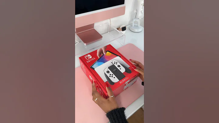 Nintendo Switch OLED Unboxing ✨ #nintendoswitch