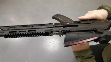 SAG MK3 chassis non reciprocating charging handle demo