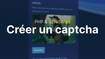 Créer un captcha personnalisé en PHP / JavaScript