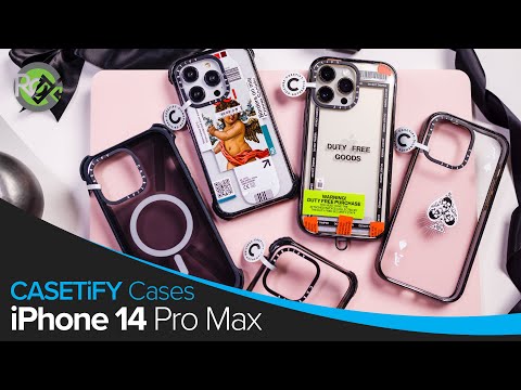 CASETiFY Cases for the iPhone 14 Pro Max! 