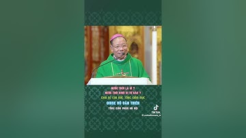 Nước trời là gì.Bài giảng ĐTGM GIUSE VŨ VĂN THIÊN GP HÀ NỘI #vinhdanhthienchua  #gioitreconggiao 