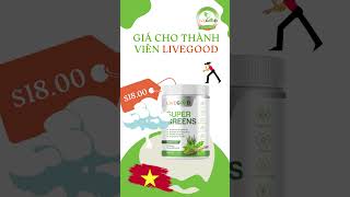 【Tiết kiệm 81%】Organic Super Greens  - Nuôi dưỡng cơ thể, tâm hồn và tinh thần của bạn! | LiveGood