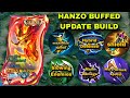 FINALLY!!🔥 NEW HANZO BUFFED BUILD AND EMBLEM!(will hanzo make comeback to meta?)