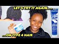 TRYING THIS AGAIN......ON MY DAUGHTER&#39;S TYPE 4 HAIR..... | Jheri curl Activator