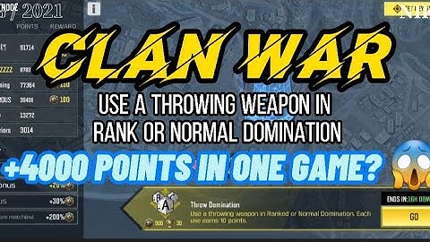 CODMobile: Use a Throwing Weapon in Rank or Normal Domination
