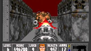 AReYeP's WolfenDoom - Level 26 (E3M6)