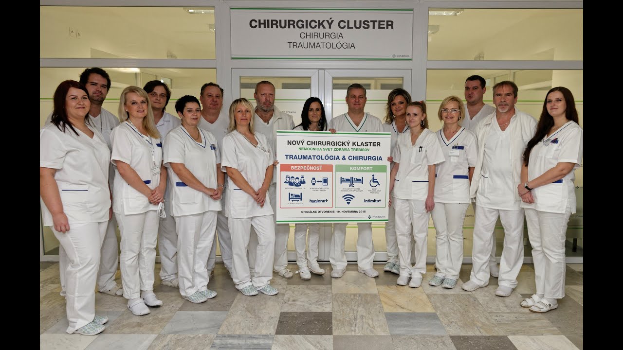 Nový chirurgický klaster v trebišovskej nemocnici