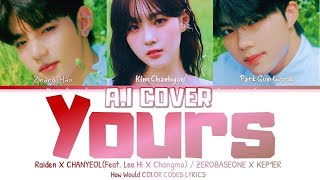 reup By Ms Start yours  Zb1 Zhang Hao  Kep1er Kim Chaehyun  Zb1 Kim Gyuvin Ai Cover