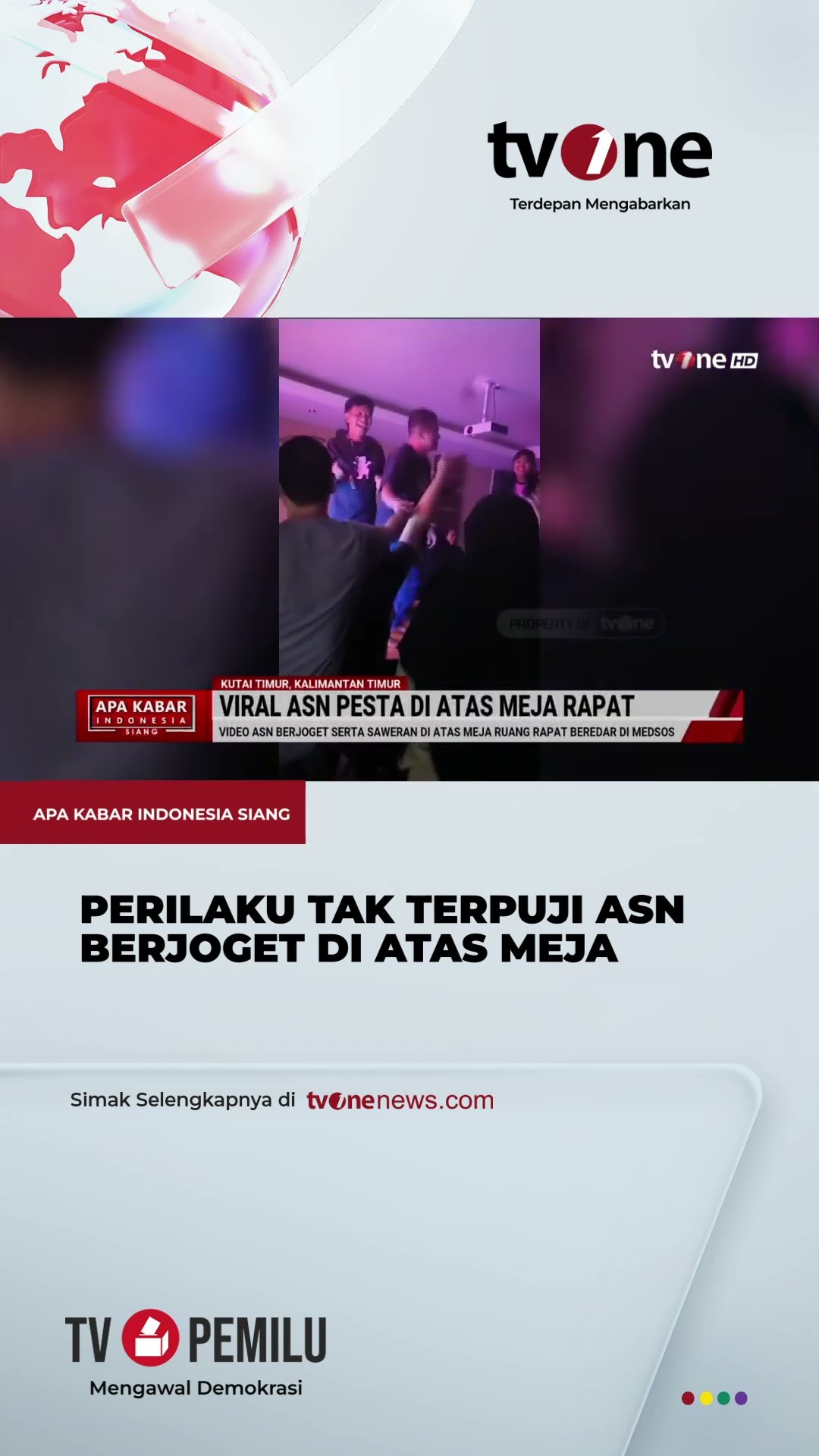 Video Viral Memperlihatkan ASN di Kaltim Pesta di Atas Meja, Tuai Kritik Warganet | tvOne