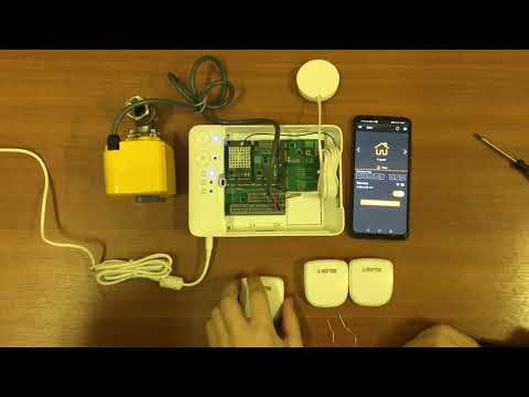 Neptun Smart. Подключение радиодатчиков 868 к модулю управления.