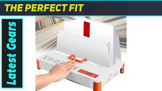 The Ultimate Automatic Glue Binding Machine: Professional Binding Made Easy!