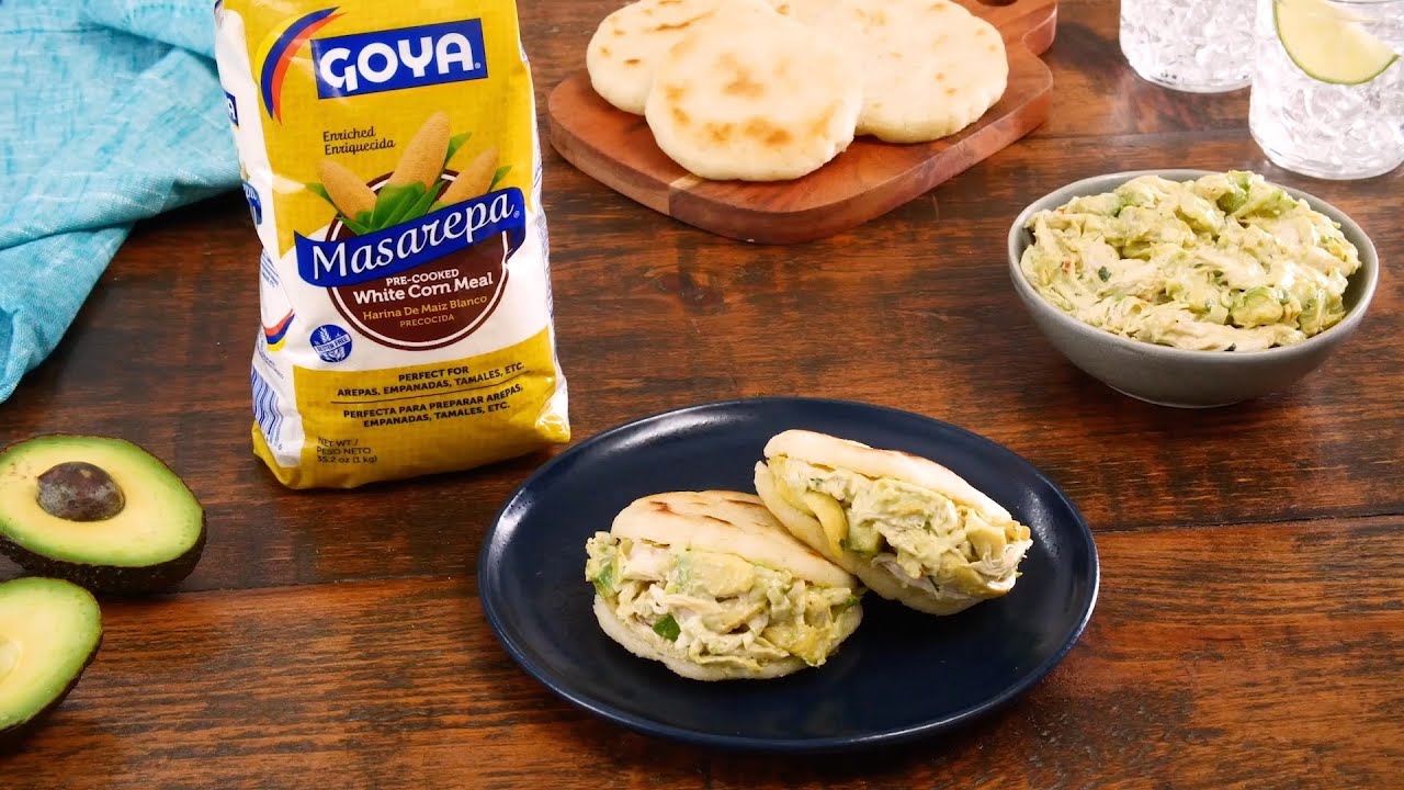 Arepa with Chicken and Avocado – Arepa Reina Pepiada