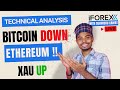Bitcoin Down, Ethereum &amp; XAU UP | Chart Analysis | Where Are the Opportunities Now? @kamattrading