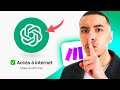 ChatGPT à ENFIN accès à internet (avec l'API)