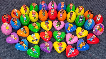 Cocomelon Rainbow ASMR! with JJ, TomTom, YoYo, Cody & Friends More Slime Fun 💫💖