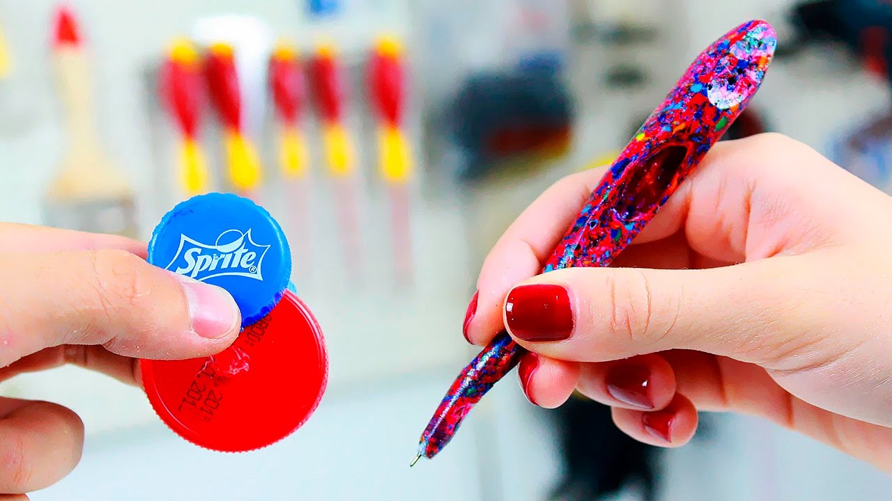 How To Make A Pen From Plastic Bottle Caps YouTube how-to-make-a-pen-from-plastic-bottle-caps-youtube