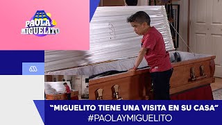 Miguelito tiene una visita en su casa / Paola y Miguelito / Mega