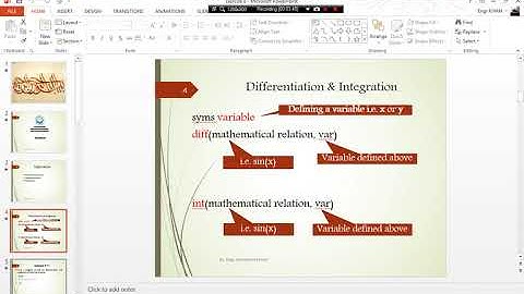 Matlab Lecture 9 Part 1 - Differentiation integration problems, plot ctrl | Everything For Everyone