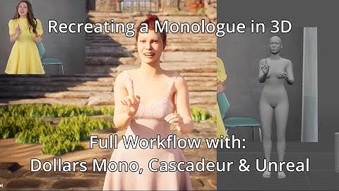 How I Recreated a Monologue in 3D | Full Workflow with Dollars Mono, Cascadeur & Unreal