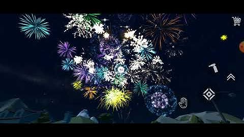 Fireworks Simulator 3D : New year 2022 Fireworks show test #1