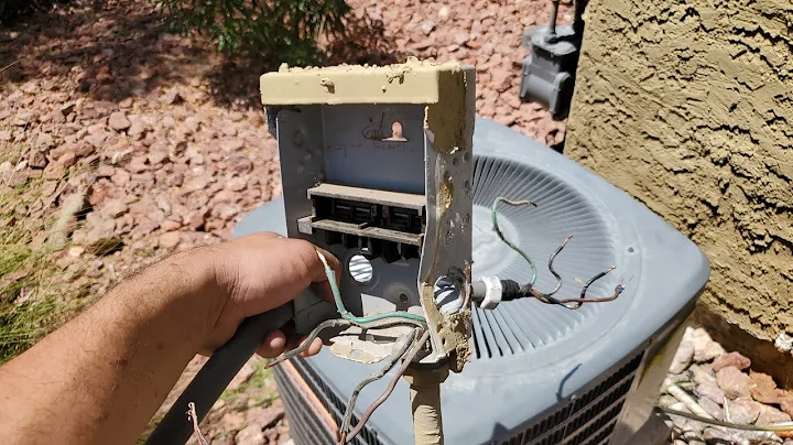 HVAC Disconnect Box Replace EASY!
