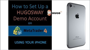 How to set up HUGOSWAY Demo on MT4: iPHONE