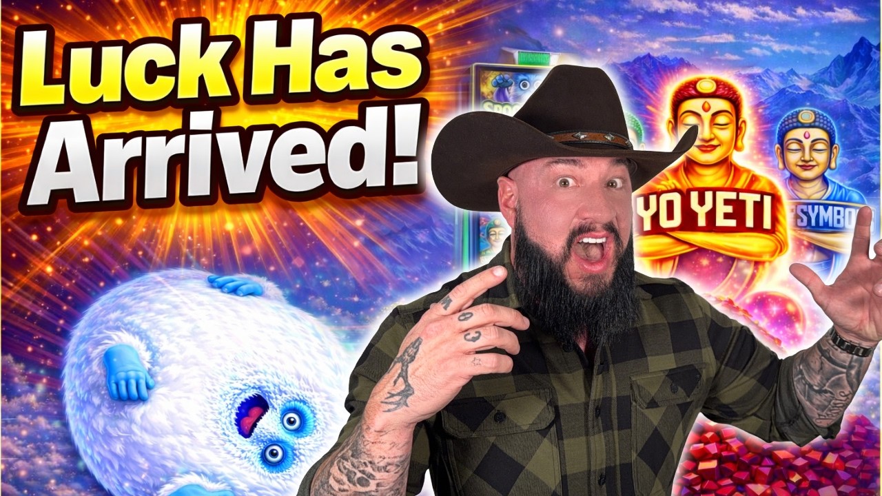 LUCK HAS ARRIVED! On $100 Spins! 😱 Yo Yeti Bonus and More!