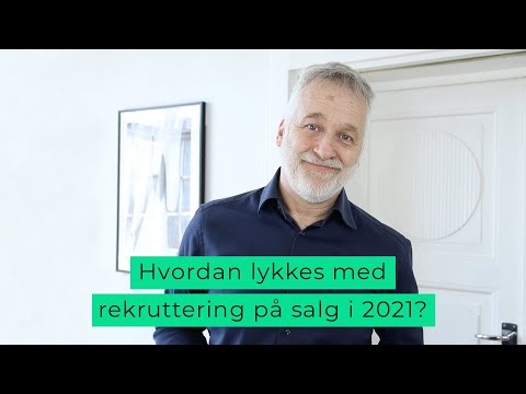 Video: Hvordan Rekruttere Riktig I