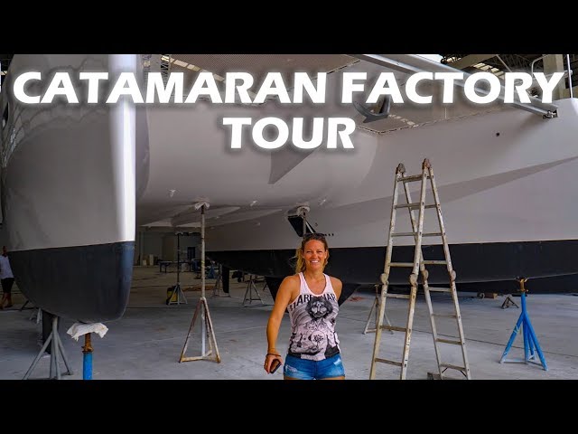 Catamaran Factory Tour of Island Spirit
