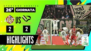 Cremonese vs Palermo 2-2 | La Cremo in 10 rimonta due goal in 1’ | HIGHLIGHTS SERIE BKT 2023 - 2024