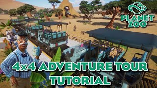 Planet Zoo 4x4 Adventure Tour Tutorial with ZookeeperChris - Tips, Tricks, &amp; Troubleshooting