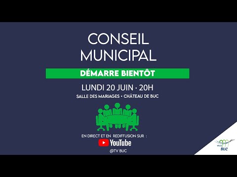 Conseil municipal du lundi 20 juin 2022