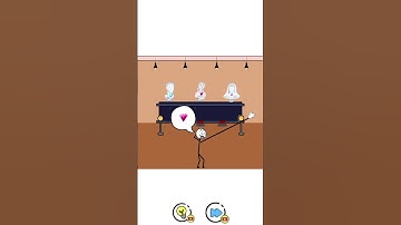 Thief Puzzle(WEEGOON)- Funny Stickman Brain Puzzle Game - Level-64 Android #foryou #shorts