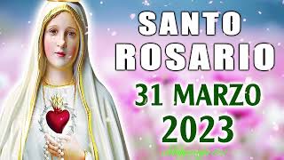 🔴 SANTO ROSARIO DE HOY VIERNES 31 DE MARZO 2023 🌷 MISTERIOS DOLOROSOS 🌺 ALABANZADE DIOS