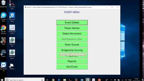Part 1 - EBUScore Pairs Scoring Demonstration - Preliminaries