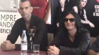 Placebo 2010 - press conference in Peru - with TRANSLATION