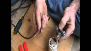 How to re-wire an old floor lamp