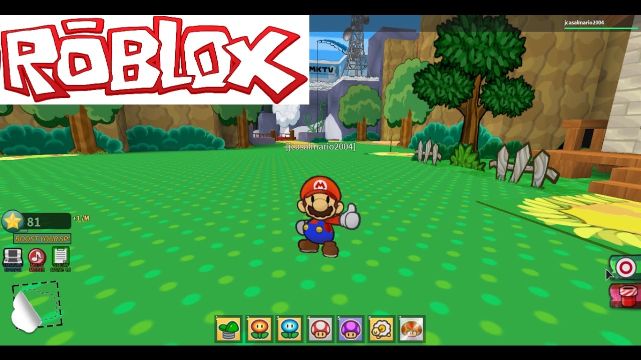 Lets Play Roblox Episode 25 Paper Mario Roleplay Youtube - roblox paper mario roleplay happy mario day youtube