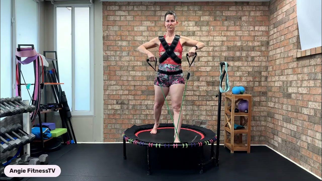 Rebounding Power Walking Routine To Help You Walk 1.5 Miles Or 2,976