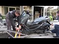 unboxing the new 2022 YAMAHA NMAX 155