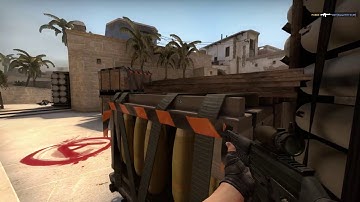 Insane 1v4 ace clutch on Mirage - CS:GO