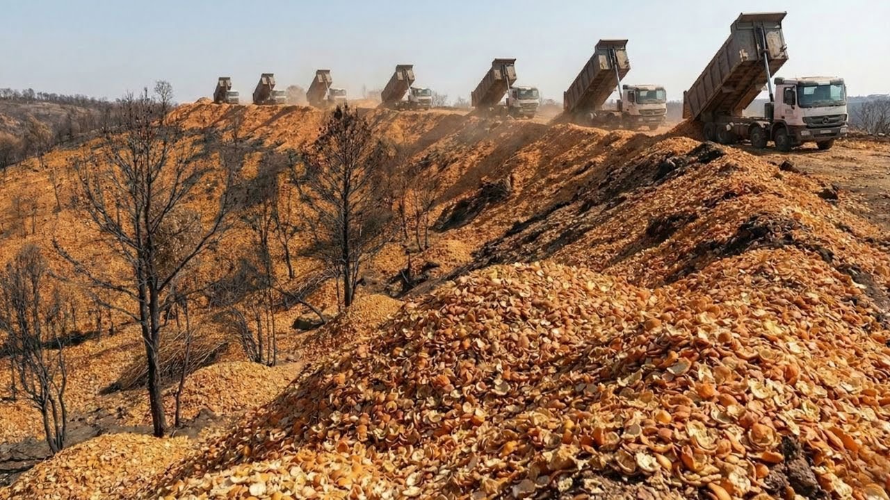 Wyrzucili 12 tys. ton skórek pomarańczy do lasu… Po 20 latach efekt szokuje