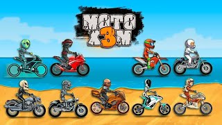 تجربة لعبة moto x3m bike race game screenshot 5