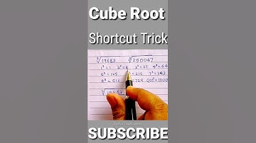 #shorts Cube Root Shortcut Trick Arithmetic #sscchsl #competitiveexams #ssc #ssccgl