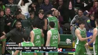 Liga Argentina - Final Conferencia norte - Juego 5 - Atenas 70 - Sportivo Suardi 62