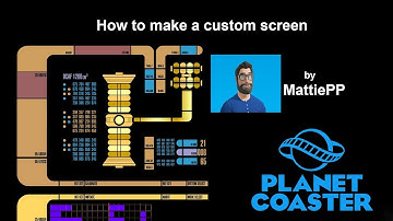 How to make a custom digital board in Planet coaster