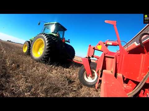 John Deere 7715 (180 HP) y Crucianelli Pionera 3023 (7 Mts)