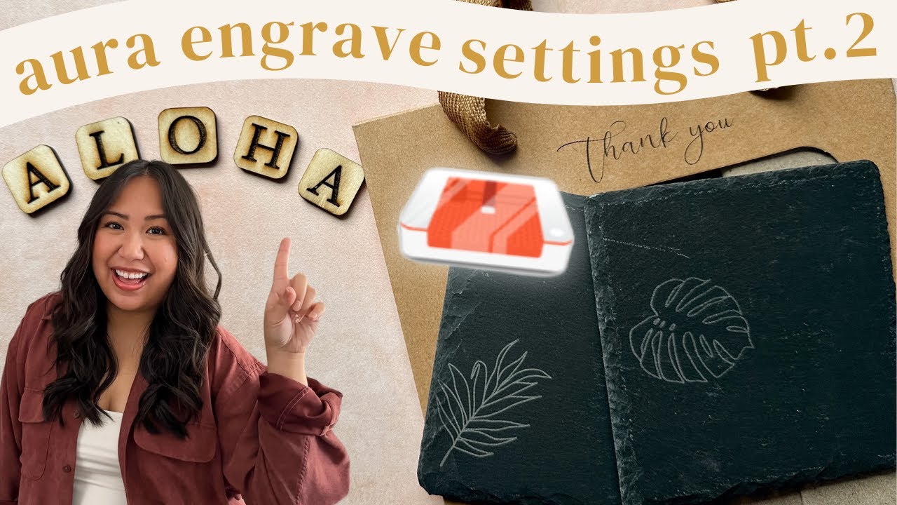 Glowforge Aura Engrave Settings Part 2 Engraving Slate Basswood Glowforge Aura Engrave Settings Part 2 Engraving Slate Basswood