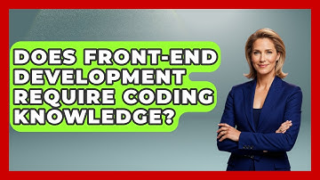 Does Front-End Development Require Coding Knowledge? | Simple HTML Studio News