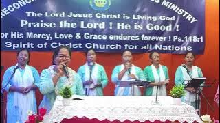 HAA RANPWRAJAK HAA KAHAM WNGKHA... SONG... AT SPIRIT OF CHRIST CHURCH⛪💒